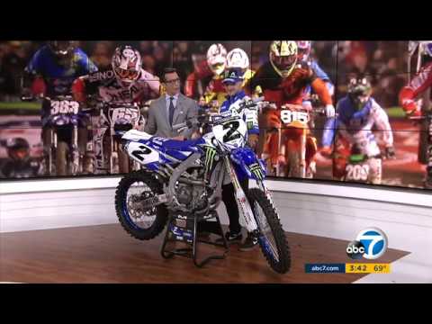 Yamaha Supercross Rider Cooper Webb Live On ABC 7