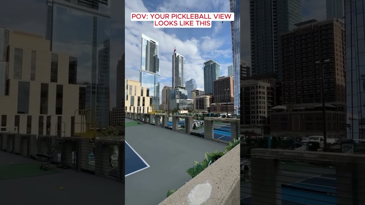 Don’t move to Austin 🙃 #pickleball #pickleballcourts #pickleballheaven #pickleballcourt
