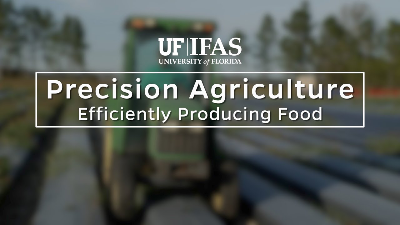 Play Video about UF/IFAS Precision Agriculture Research