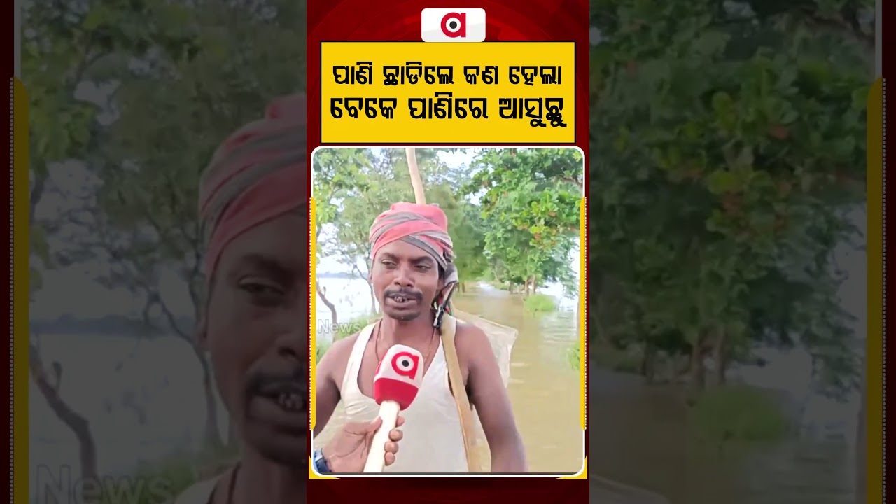 ପାଣି ଛାଡିଲେ କଣ ହେଲା, ବେକେ ପାଣିରେ ଆସୁଛୁ | Banki Flood Crisis |Argus News