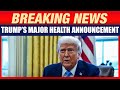 President Trump, RFK Jr. Make Big Medical Announcement on Autism I USA I Children I America | News9