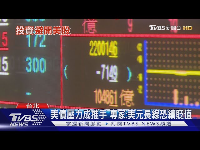 美元保單詢問度增 專家:美元將持續走弱.美股需多觀察｜十點不一樣20250707 @TVBSNEWS01