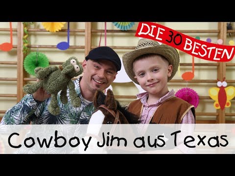 👩🏼 Cowboy Jim aus Texas - Singen, Tanzen und Bewegen || Kinderlieder