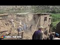 At least 800 dead after Afghanistan earthquake