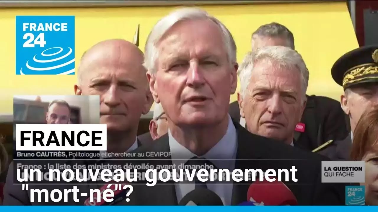 France : un nouveau gouvernement "mort-né"? • FRANCE 24