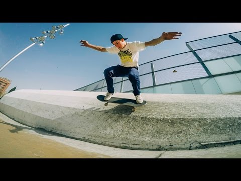 GoPro Skate: Aurelien Giraud Skates 5 Lines in Barcelona