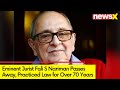 Noted Jurist Fali S Nariman Passes Away | Practised Law for More than 70 Years | NewsX