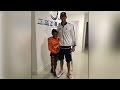Michael Phelps & Simone Biles show off their massive height difference
