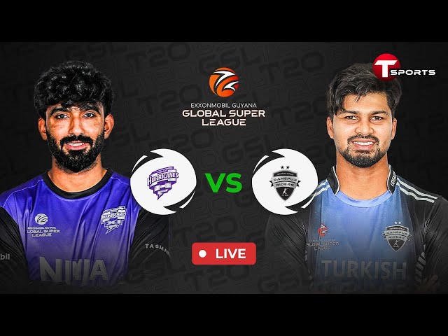 LIVE | Hobart Hurricanes vs Rangpur Riders, 5th Match | Global Super League, 2025 | T Sports
