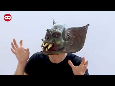 Vampire bat half mask