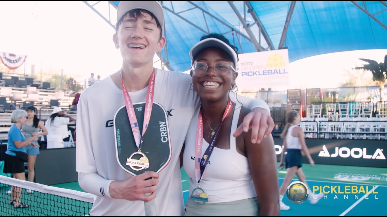 Junior Jaeda Minniefield at the 2025 US Open Pickleball Championships