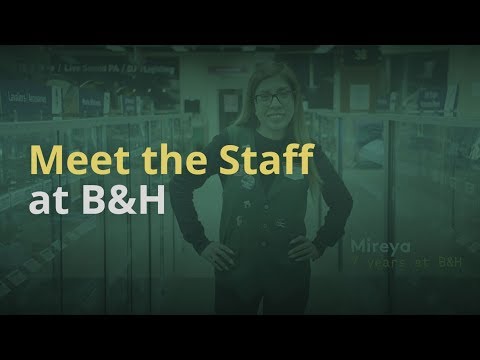 Meet the Staff at B&H Photo. Our goal at B&H's is to help you find the products best suited for your creative needs. With over 1000 talented employees, our staff will guide you through the process of identifying exactly which gear is right for you. Check the video out to meet some of our team! Meet the Staff at B&H Photo. Our goal at B&H's is to help you find the products best suited for your creative needs. With over 1000 talented employees, our staff will guide you through the process of identifying exactly which gear is right for you. Check the video out to meet some of our team!