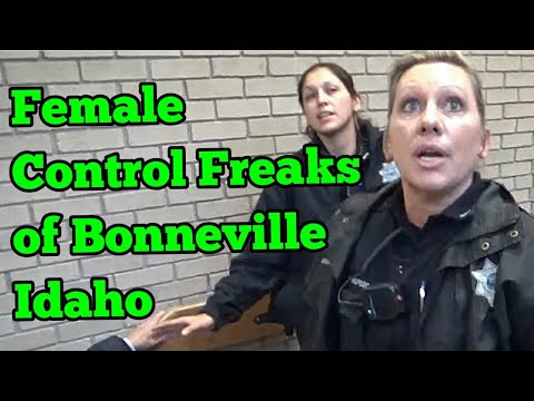 We asked him not to but he's still exercising rights, can we arrest him? Bonneville County Idaho