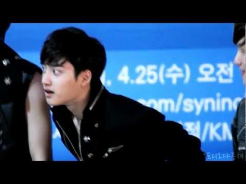 EXO D.O's cute figure + history dance.wmv