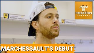 Jonathan Marchessault Makes His Nashville Predators Debut in Preseason Win Over Lightning