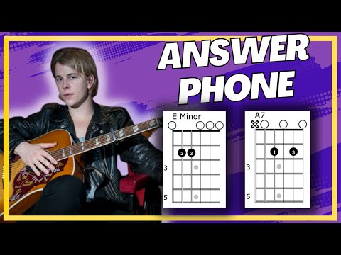 Answer Phone Tom Odell Guitar Tutorial Chords