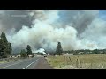 Huge clouds of smoke as wildfire in central Oregon grows rapidly  - 01:00 min - News - Video