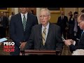 WATCH: McConnell takes swipe at Trump for comment about immigrants