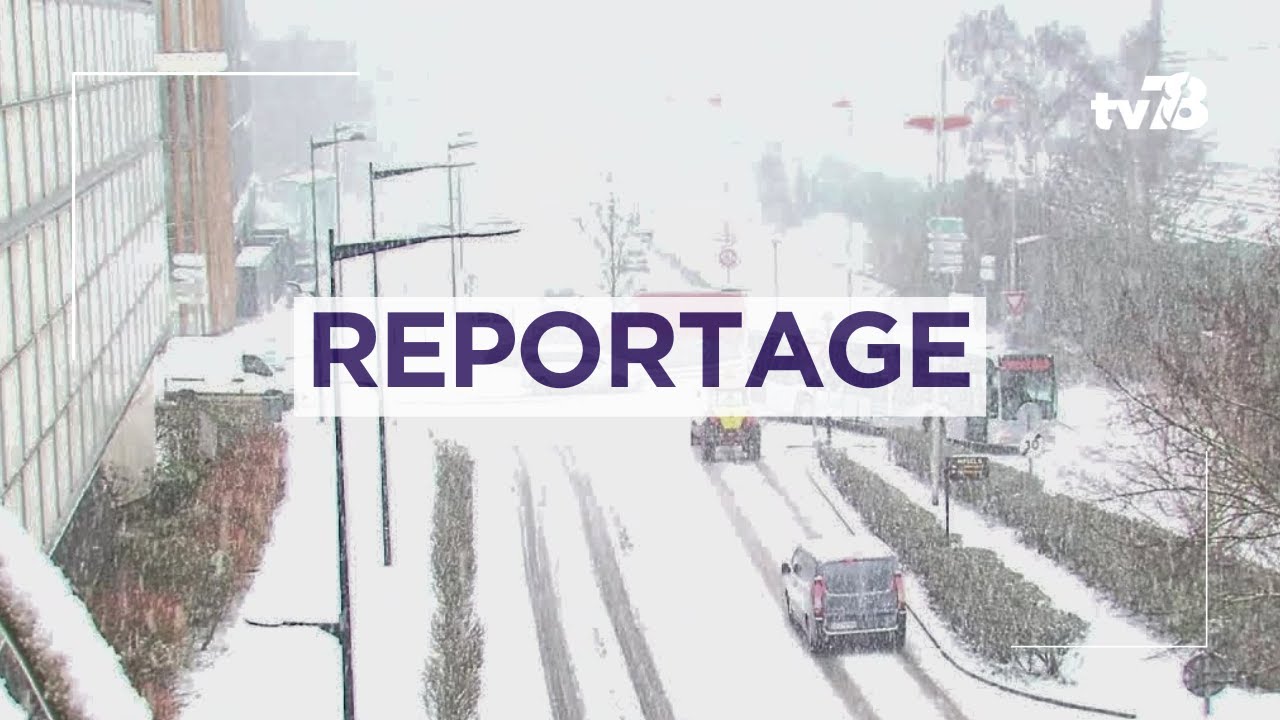 Tempête Caetano : les Yvelines sous la neige