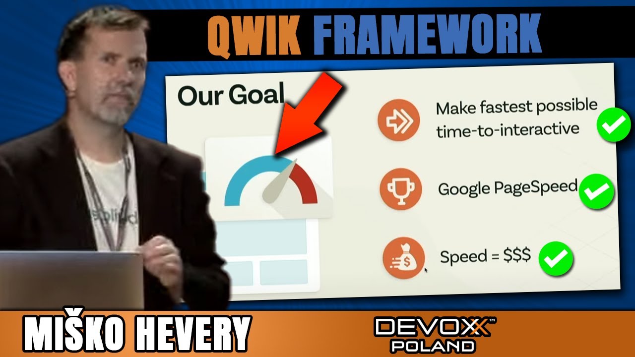 Qwik: A No-Hydration Instant-on Personalized Web Applications • Miško Hevery • Devoxx Poland 2022
