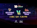 PKL Season 10 Match 1: The Battle Begins with Gujarat Giants Taking on Telugu Titans