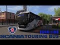 Scania touring euro line HD skin and with passenger chassis v3.0