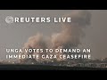 LIVE: UNGA expected to vote on resolution demanding Gaza ceasefire