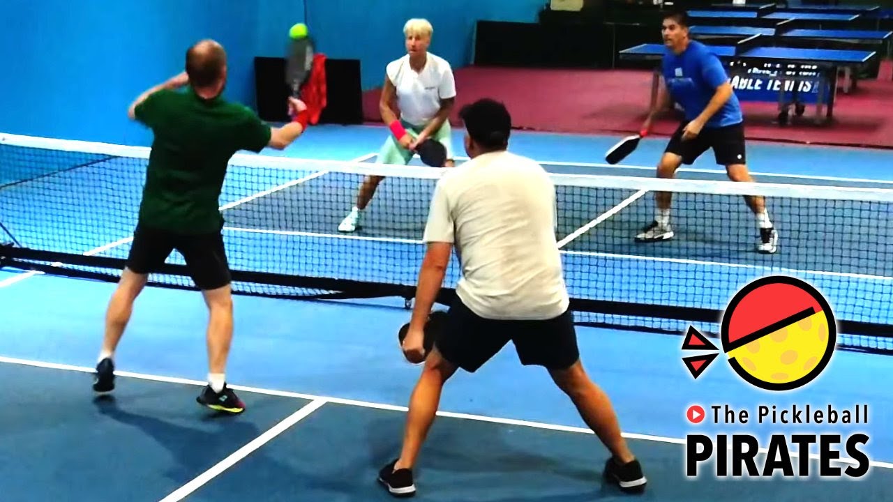Bronze Medal Match 5.0 50+ at OAP Indoor High Roller Doubles Moneyball Latest Pickleball Tournament