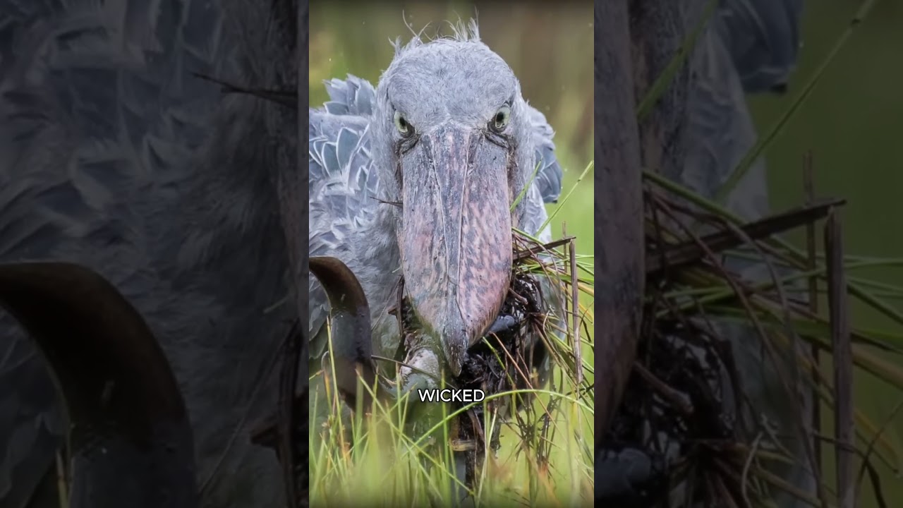 Shoebills are Metal #Birds #Dinosaur #Shorts