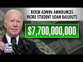 ‘ABSOLUTE DISASTER’: Biden unveils another student loan bailout plan  - 03:55 min - News - Video