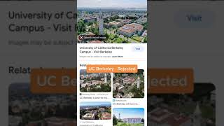 🏫 My California state school admissions decisions #california #uc #collegelife #college