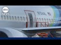 Piece of Alaska Airlines door plug blows off midflight
