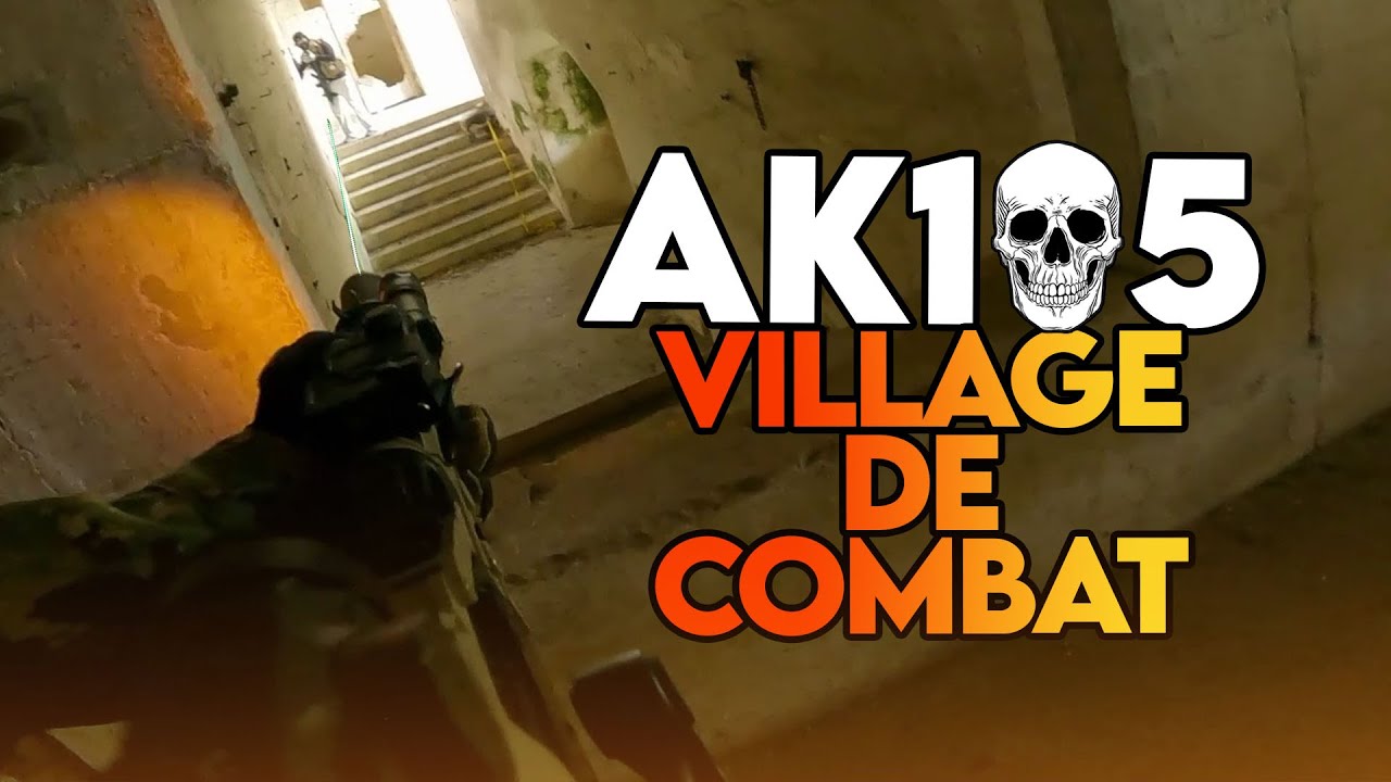 AIRSOFT FRANCE 🇫🇷 : Naaps au AK105 dans les souterrains