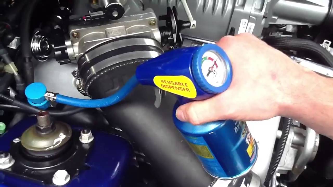 Adding freon to ford 500 #2