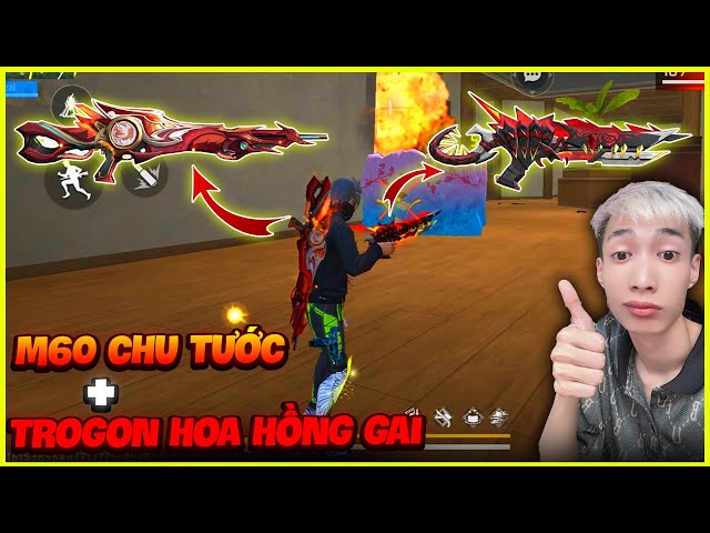 Trogon Hoa Hồng Gai Kết Hợp M60 Chu Tước, Đức Mõm Gặp Con Đỉa !!!