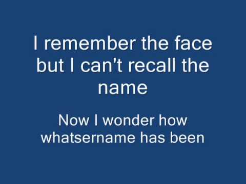 Green Day - Whatsername (Lyrics on Screen)