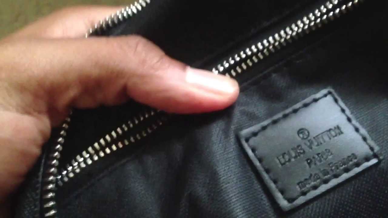 ioffer review: Louis Vuitton Damier keep all 55 duffle bag. - YouTube