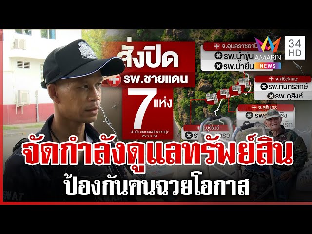 น้ำยืนเงียบชาวบ้านอพยพพื้นที่ปลอดภัย จนท. จัดกำลังเข้มดูแลทรัพย์สิน | ทุบโต๊ะข่าว | 25/07/68