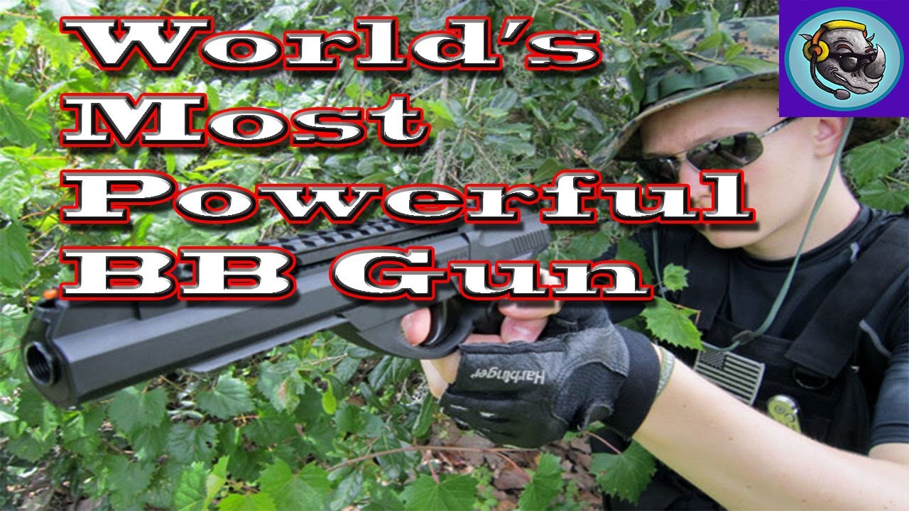 Worlds Most Powerful BB Gun. - YouTube