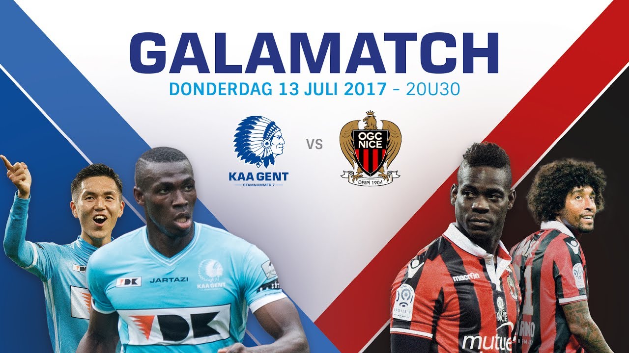 Samenvatting KAA Gent - OGC Nice (2-3)