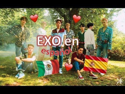 EXO (엑소) hablando en español