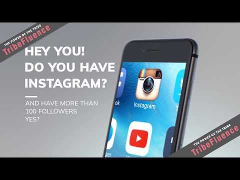 TribeFluence — Make Money with Instagram Influencer App ...