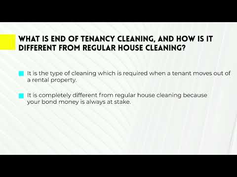 End Of Tenancy Clean: Your Questions Answered