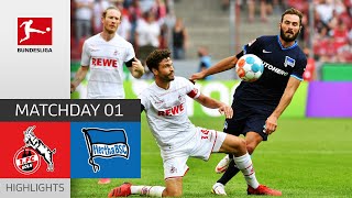1. FC Köln — Hertha Berlin 3-1 | Highlights | Matchday 1 – Bundesliga 2021/22