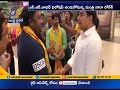 Nara Lokesh receives grand welcome at Singapore