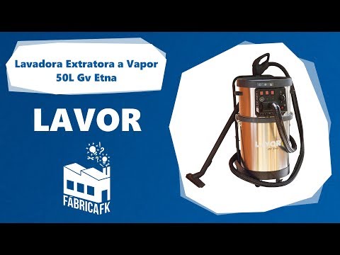 Lavadora Extratora a Vapor 50L Gv Etna 4.1 220V Lavor - Vídeo explicativo