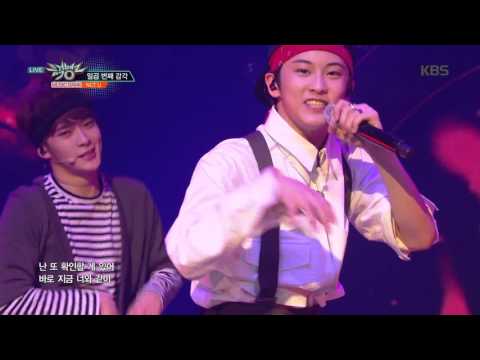 뮤직뱅크 - NCT U, 강렬 카리스마 장착! ‘일곱 번째 감각‘.20160506