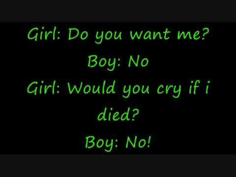 Sad story of a girl and a boy