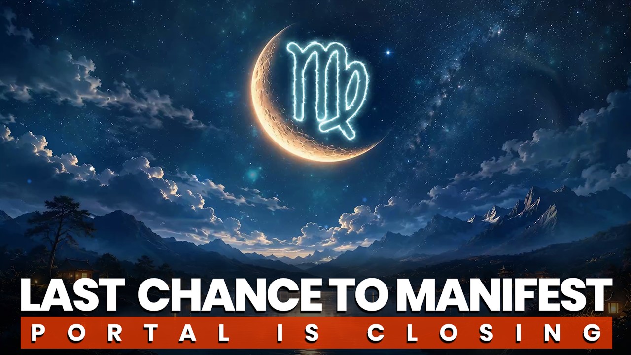 Virgo New Moon Portal is Closing Soon: Your Final Chance to MANIFEST Before It Disappears