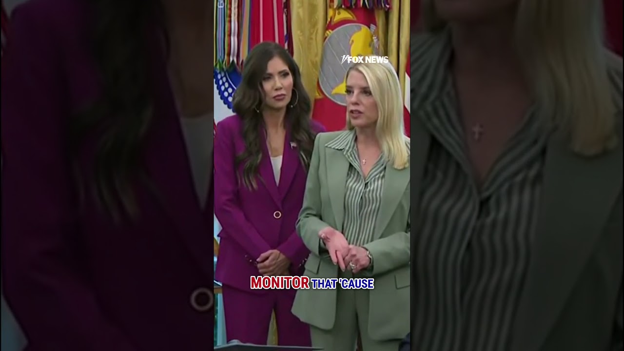 AG Bondi urges parents to monitor their children's social media use #usa #shorts #donaldtrump #news